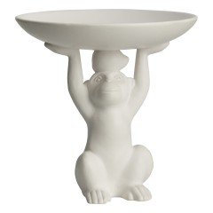 MONKEY BOWL WHITE 